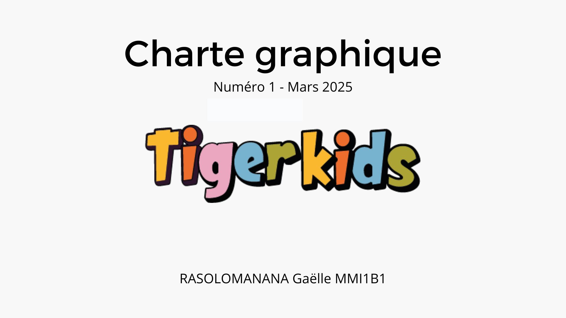 Charte graphique page 1