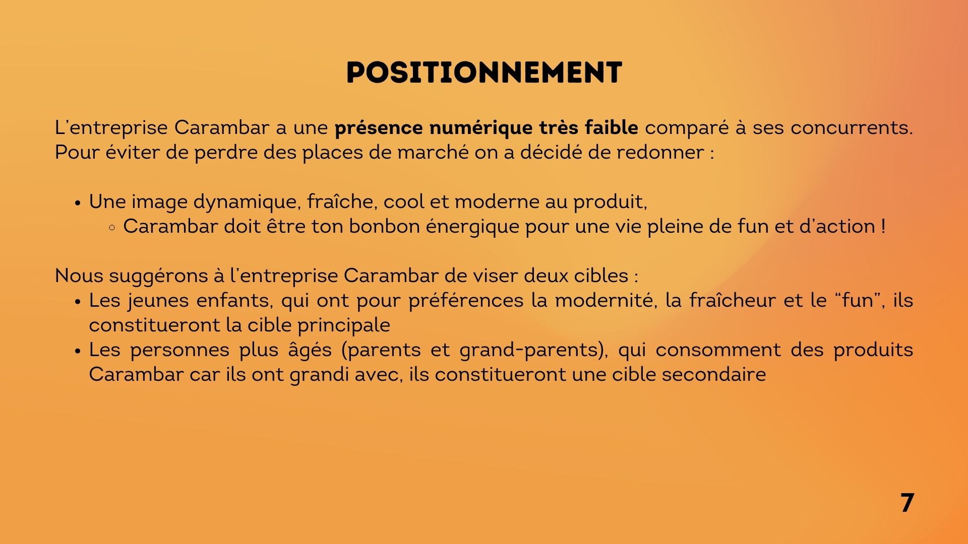 Stratégie carambar 4